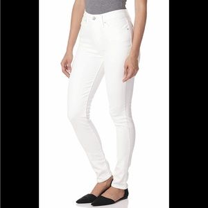 Levi denim white jeans